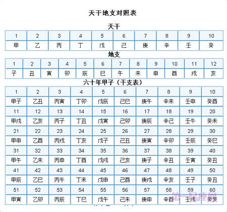 2024年 天干地支